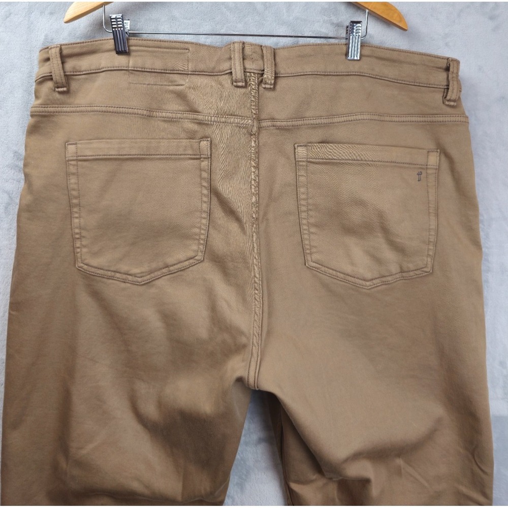Men's Slim Straight Jeans - Tan - Picture 5 of 6